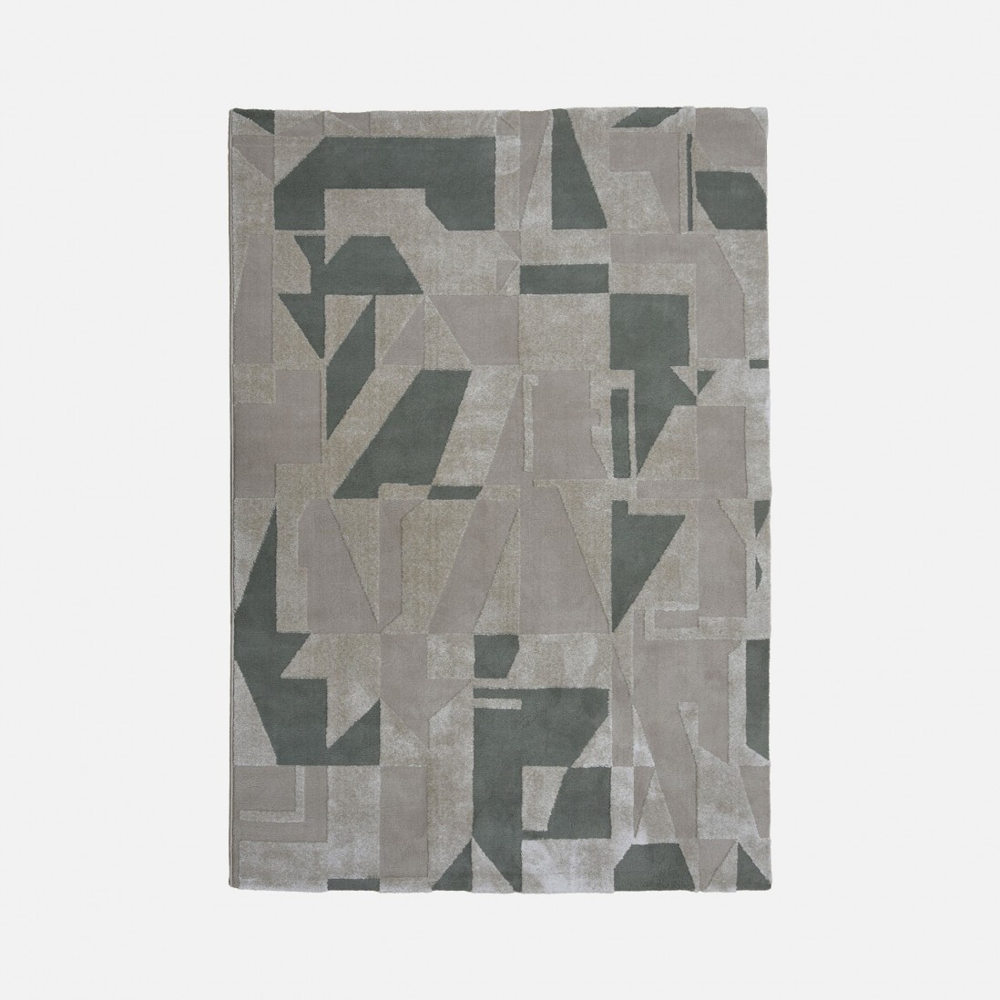 Alfombra Geom�trica Burela 0387/005 Verde