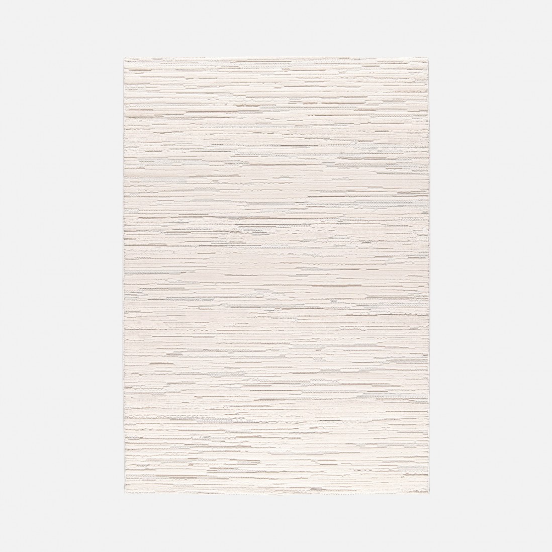 Plain Area Rug Buckley 42301/060 Ivory White