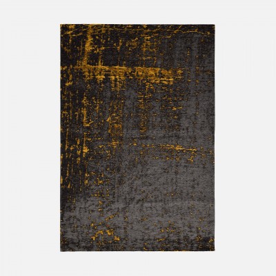 Vintage Area Rug Antik Cloud 194 Black/Mustard Yellow Vintage Area Rug Antik Cloud 194 Black/Mustard Yellow