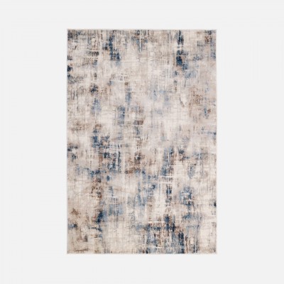 Abstract Area Rug Prado 5509/004 Blue Abstract Area Rug Prado 5509/004 Blue