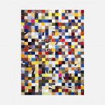 Geometric Cowhide Multimix Multicolor