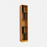 Laak oak effect and grey shelving unit 40cm