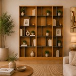Laak oak effect and grey shelving unit 40cm