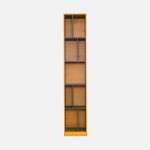Laak oak effect and grey shelving unit 40cm