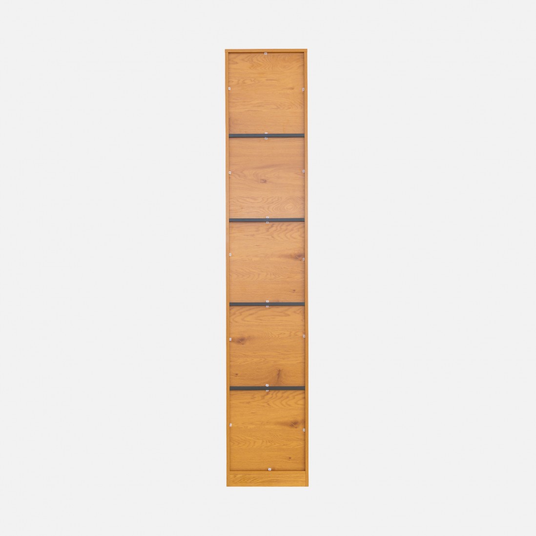 Laak oak effect and grey shelving unit 40cm