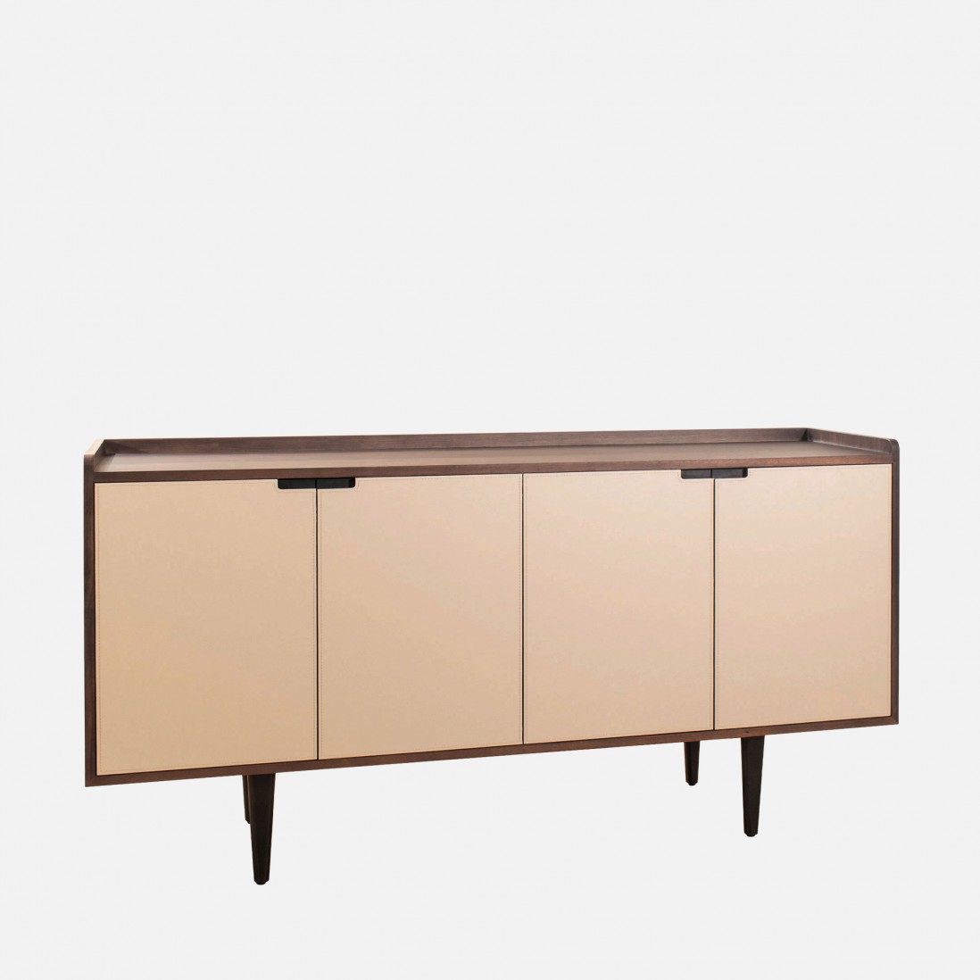 4-Door Wooden Sideboard Cygnus Beige
