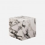 Stone Coffee Table Cubo White