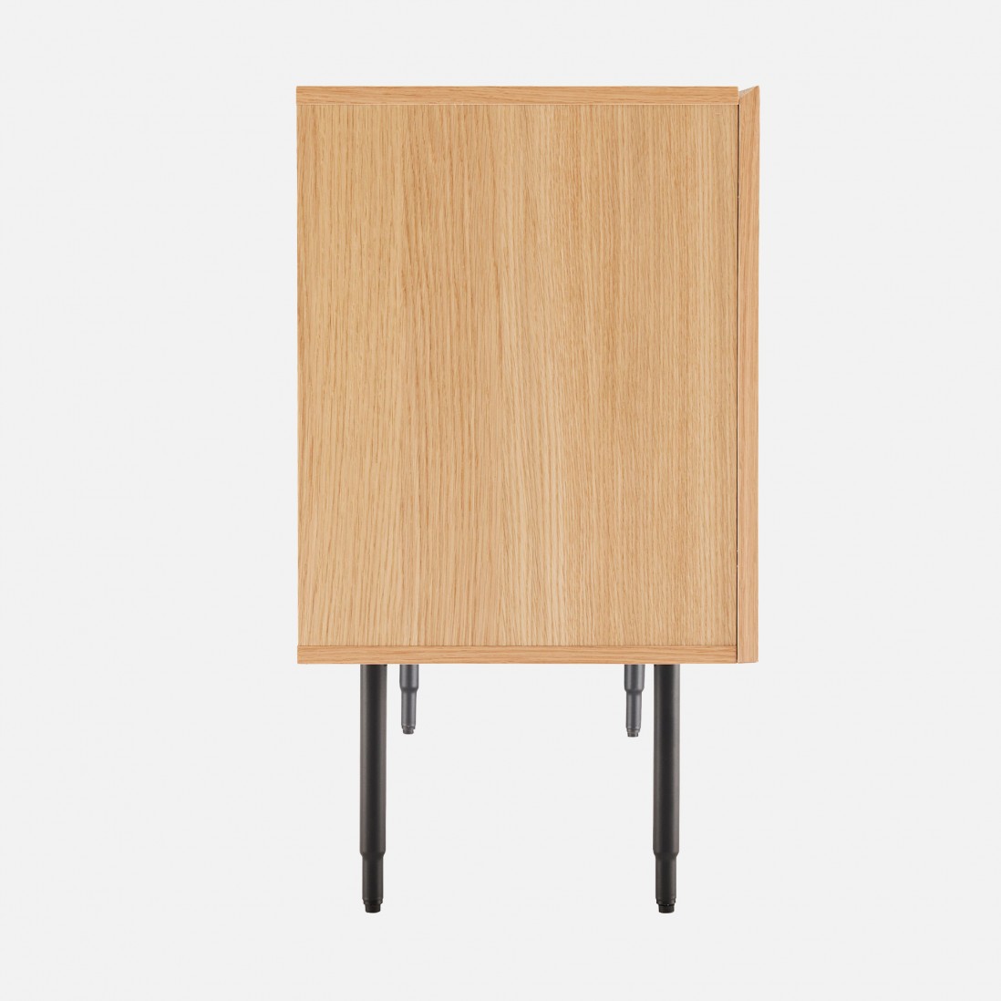 2-Door Sideboard with Oak Drawer Scutum Brown