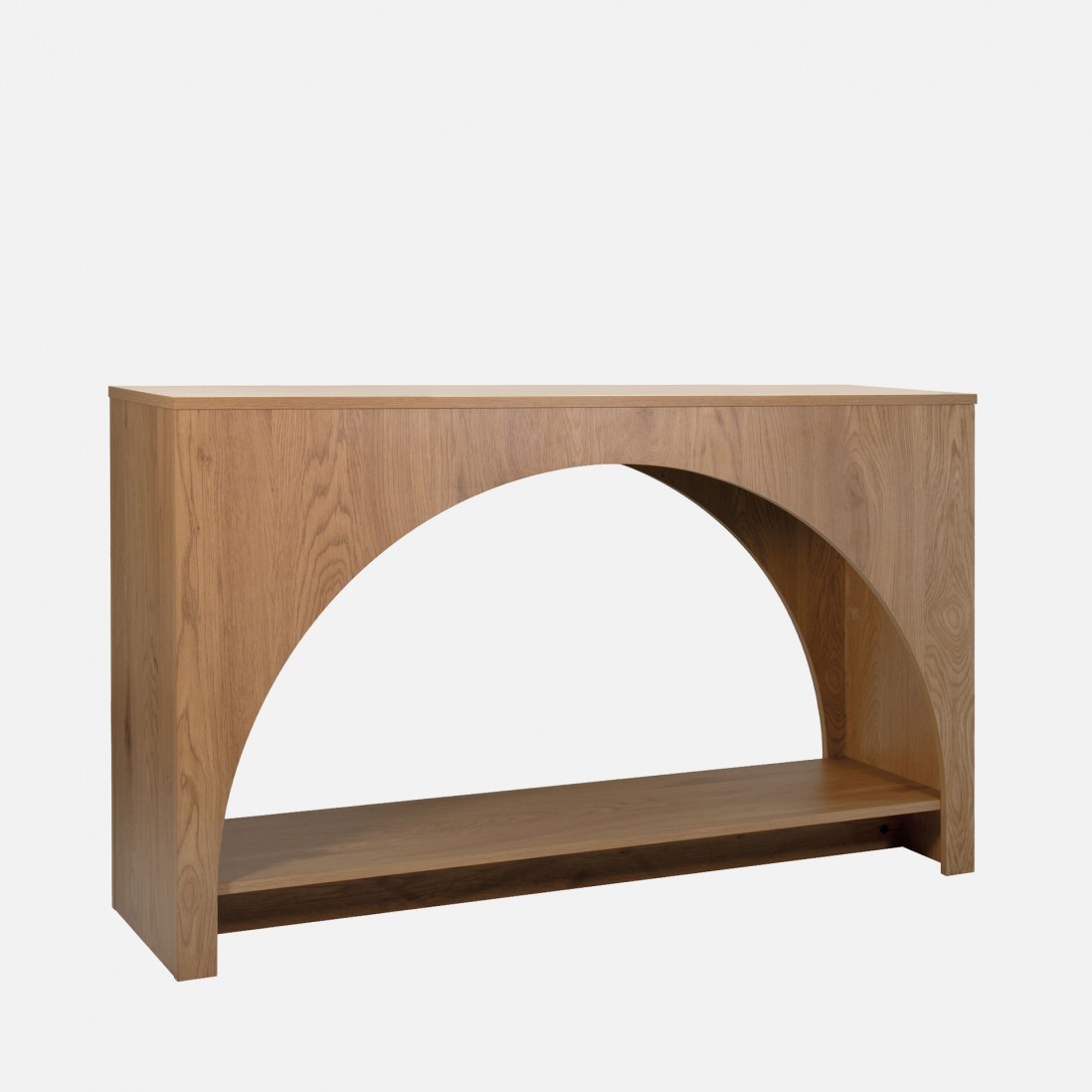 Wooden Console Sagitta Brown
