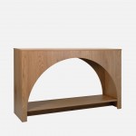 Wooden Console Sagitta Brown