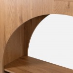Wooden Console Sagitta Brown