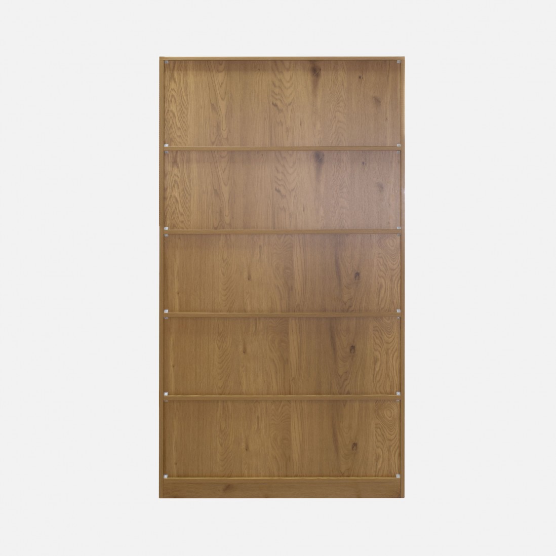 Wooden Bookcase with 5 Shelves Sagitta Brown