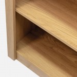 Wooden Bookcase with 5 Shelves Sagitta Brown