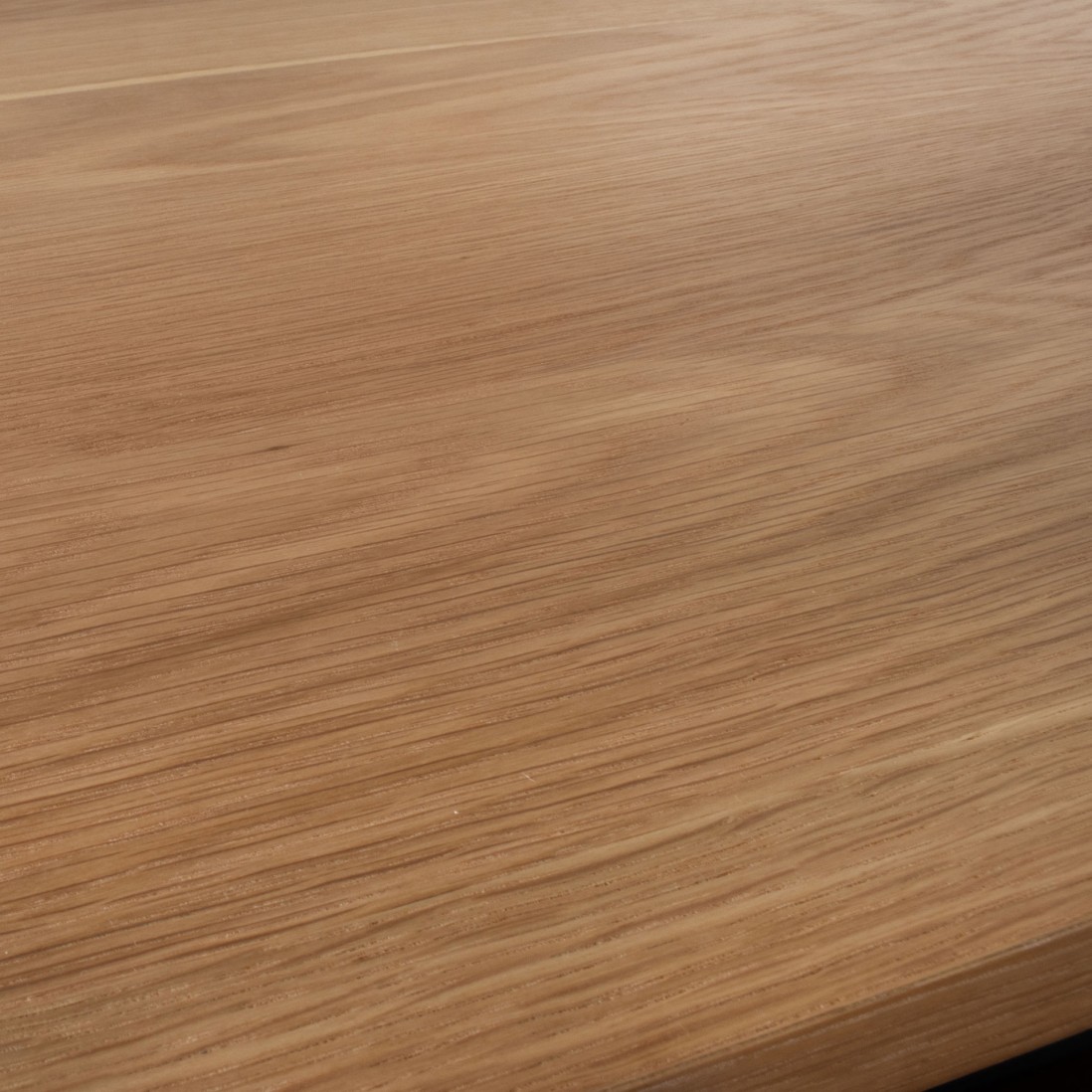 Oak Wood Desk with Drawers Pegasus Light Brown