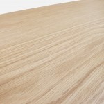 2-Door Oak Wood Sideboard Pegasus Light Brown