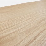 3-Door Oak Wood Sideboard Pegasus Light Brown