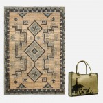 Safari Khaki Rug with Carry Bag (Rug In Bag)