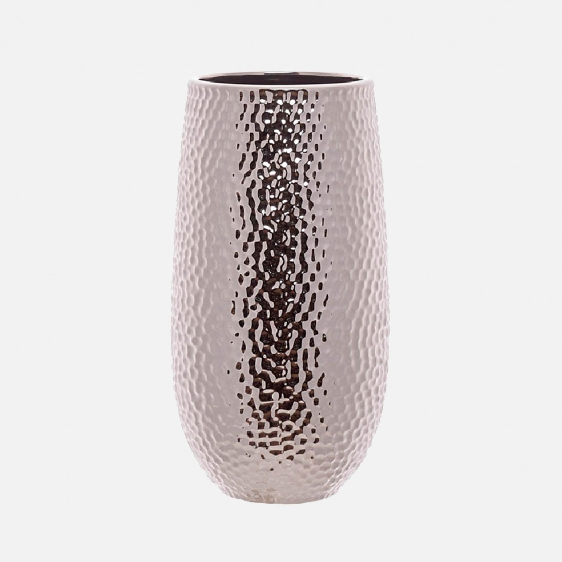 Jarra Decorativa de Cer�mica 964 Prateada