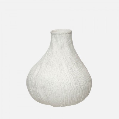 Ceramic Decorative Jar 215 White