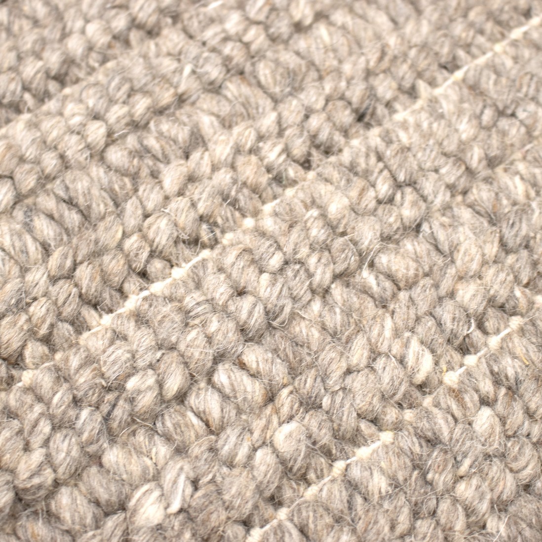Natural Weave Plain Rug in Dark Grey