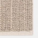 Natural Weave Plain Rug in Dark Grey