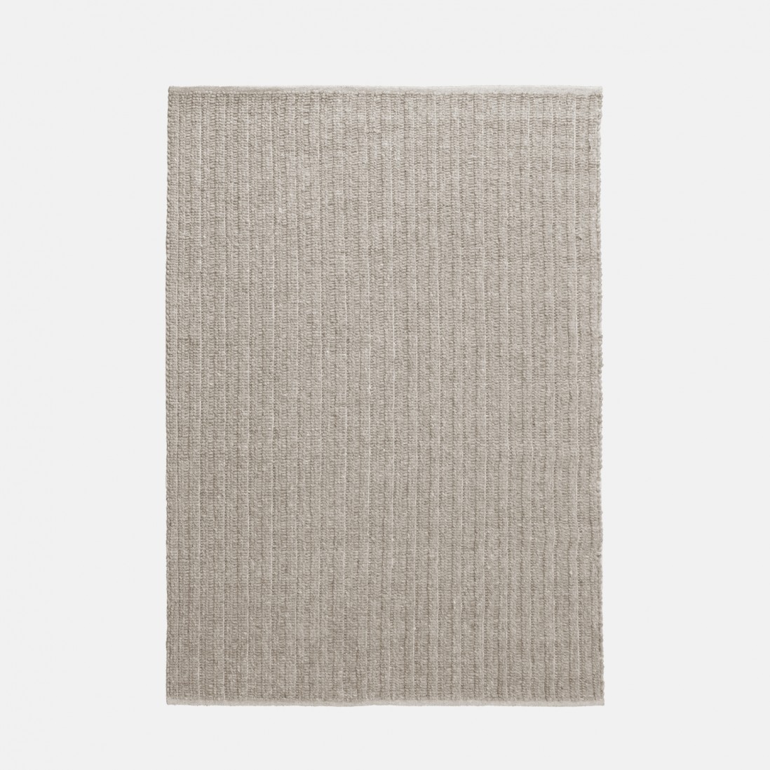 Natural Weave Plain Rug in Dark Grey