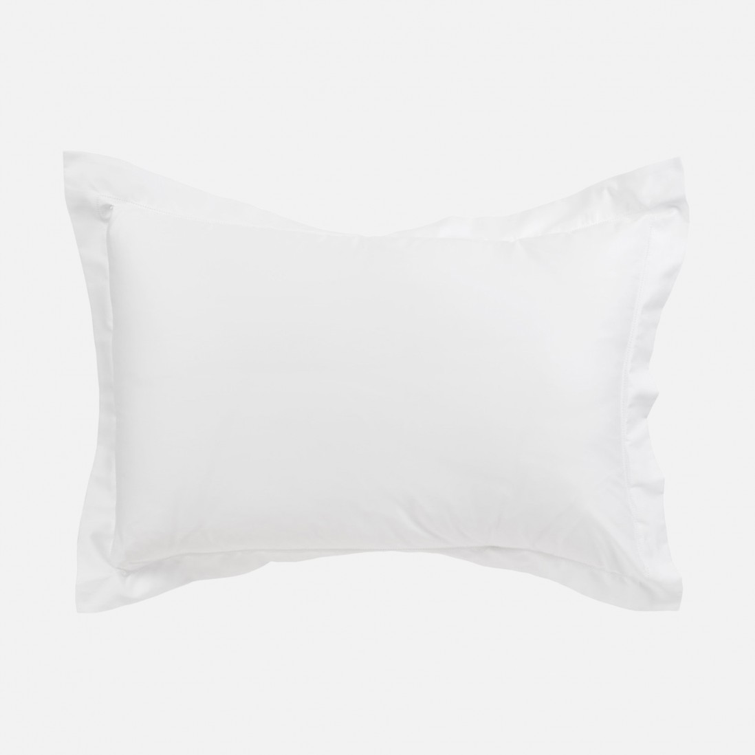 Fronha de Almofada 100% Cetim Algod�o Luxe Branco