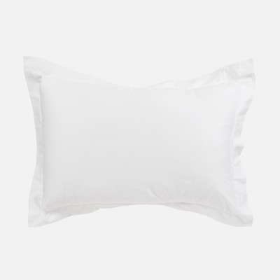 Fronha de Almofada 100% Cetim Algod�o Luxe Branco Fronha de Almofada 100% Cetim Algod�o Luxe Branco