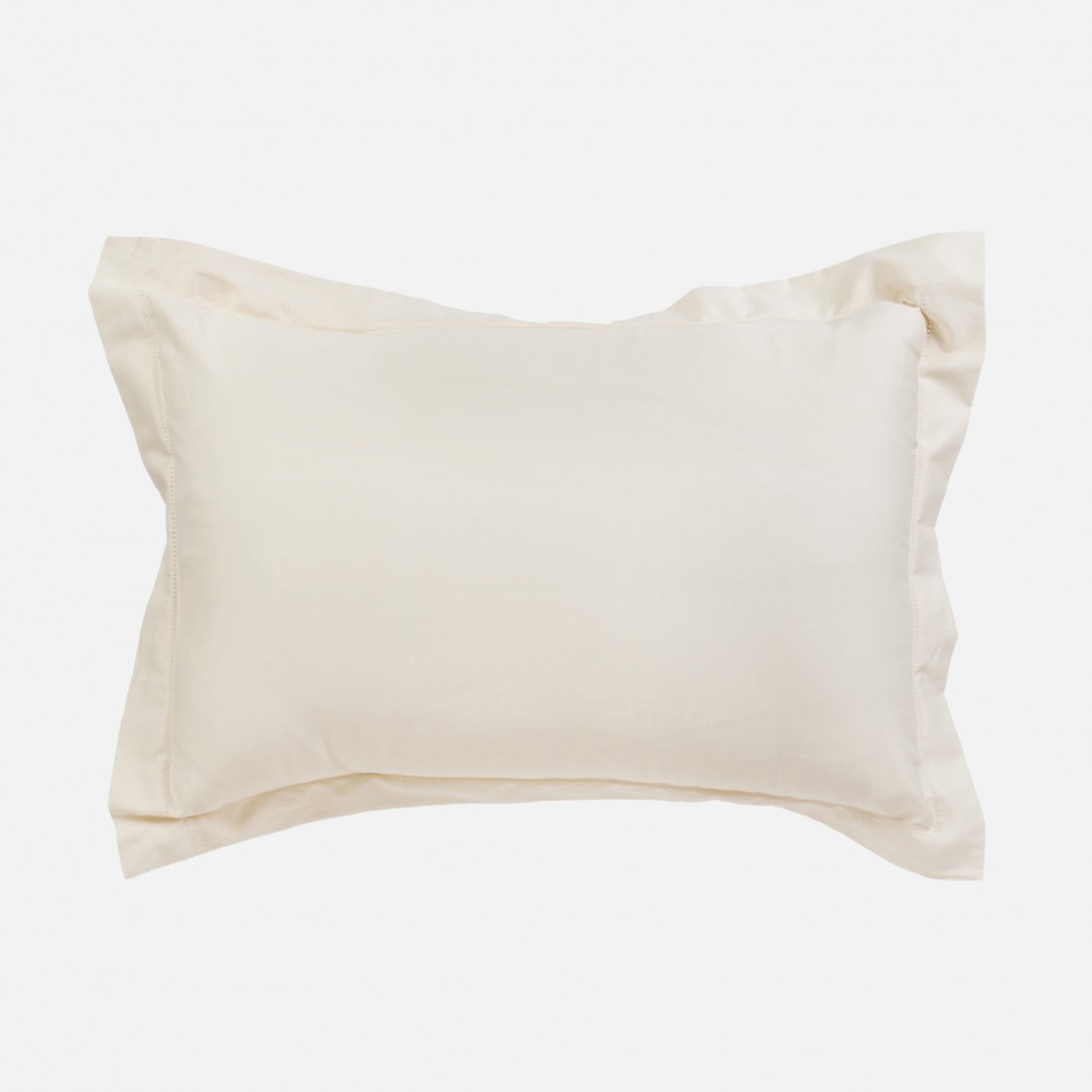 Fronha de Almofada 100% Cetim Algod�o Luxe Bege