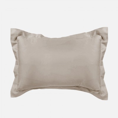 Luxe 100% Cotton Satin Pillowcase  Brown