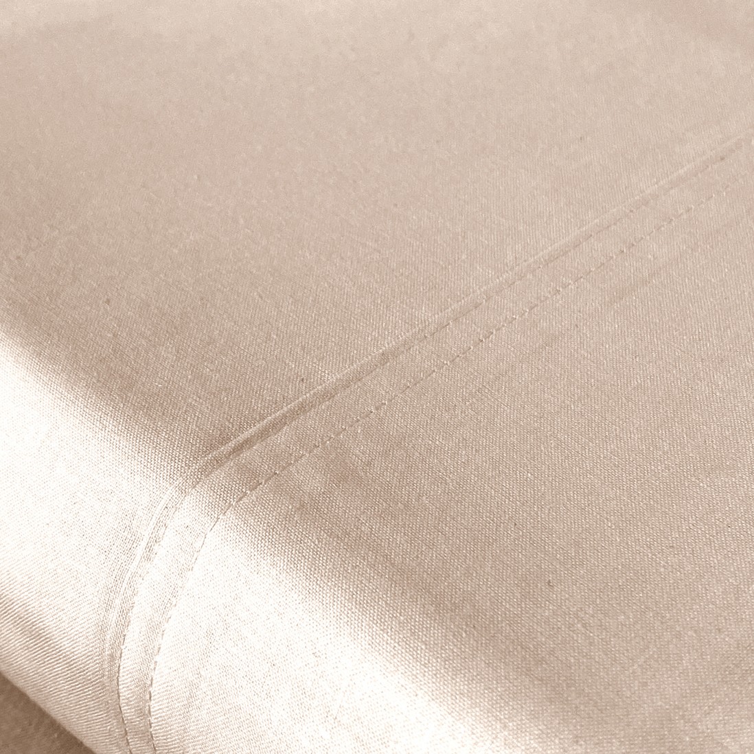 Nude 100% Cotton Top Sheet Beige