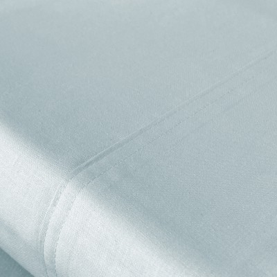 Nude 100% Cotton Top Sheet Aqua Blue