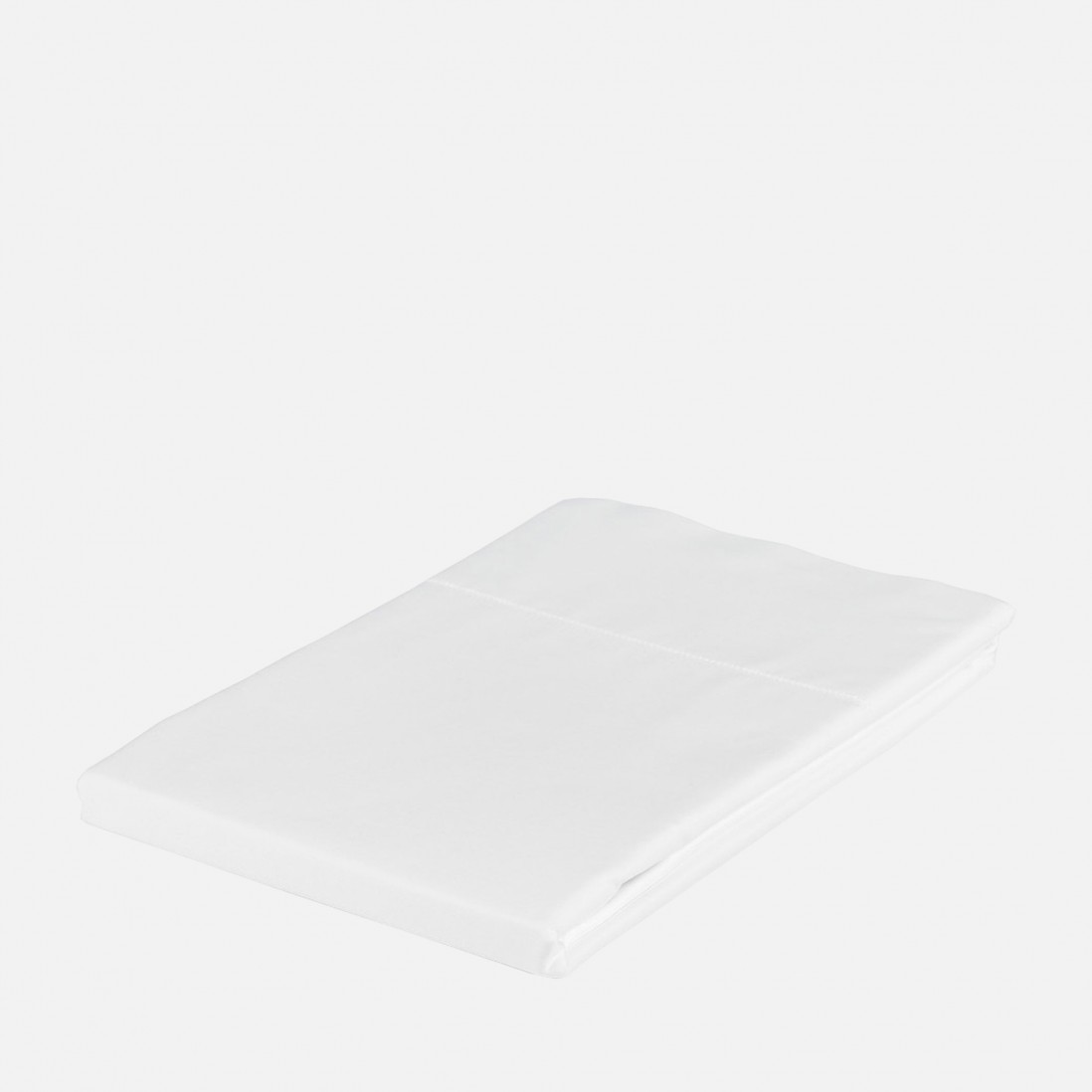 Lux 100% Cotton Satin Top Sheet White
