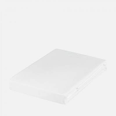 Lux 100% Cotton Satin Ajustable Sheet White