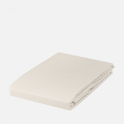 Lux 100% Cotton Satin Ajustable Sheet Beige