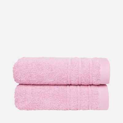 100% Cotton Chic Bidet Bath Towel Pink