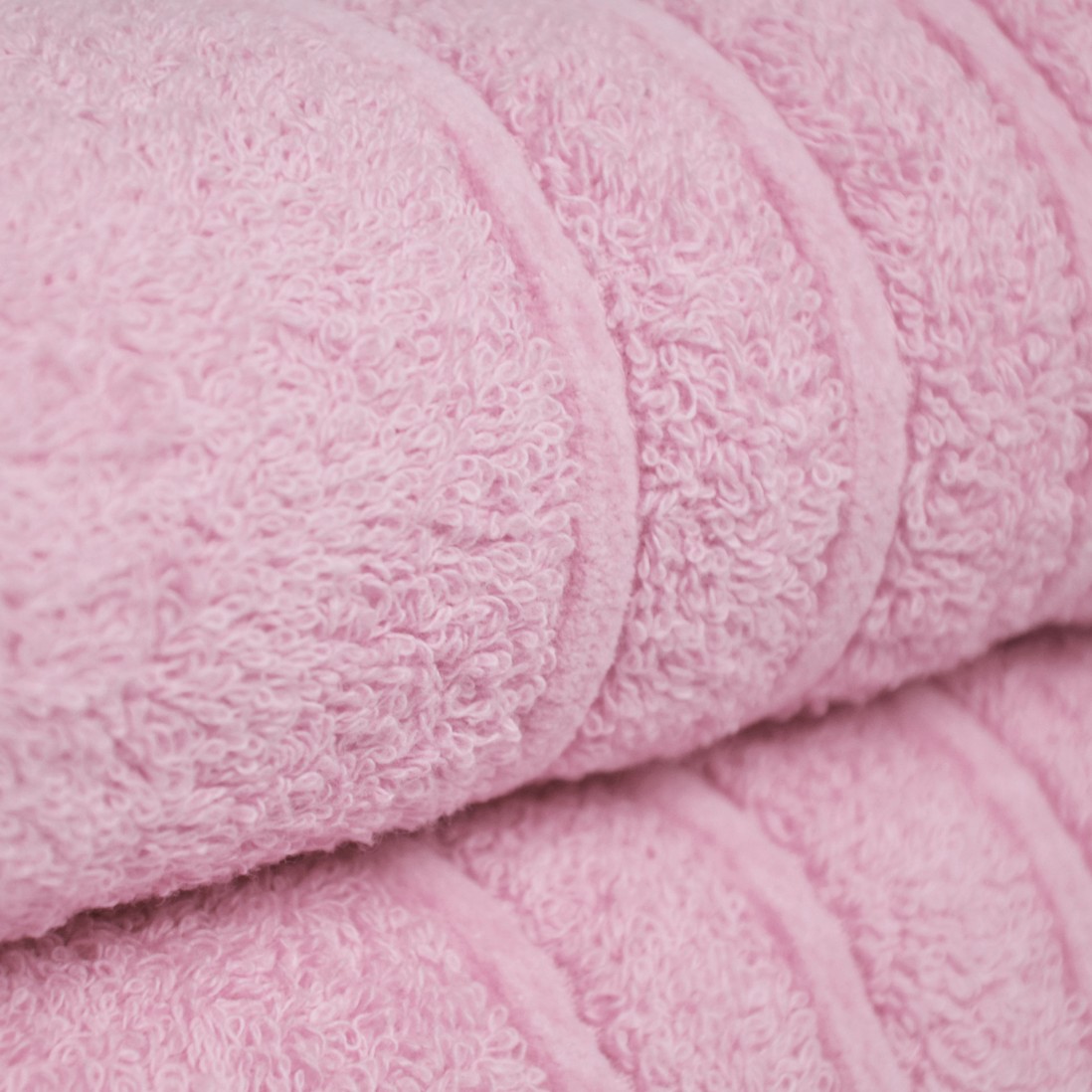 100% Cotton Chic Bidet Bath Towel Pink