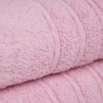 100% Cotton Chic Bidet Bath Towel Pink