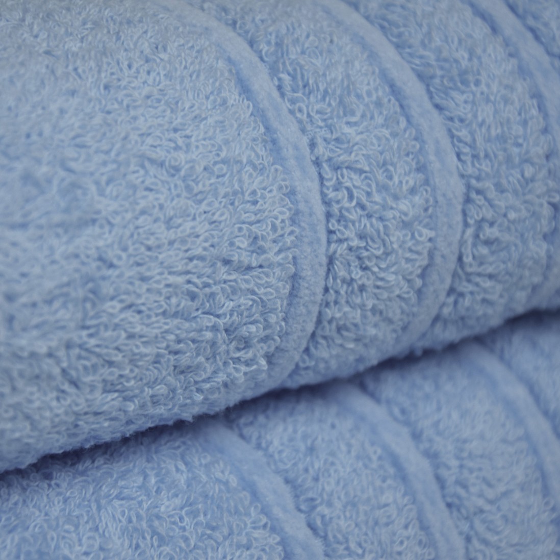 100% Cotton Chic Bidet Bath Towel Blue