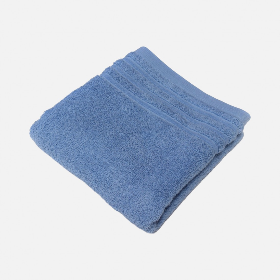 100% Cotton Chic Bidet Bath Towel Blue