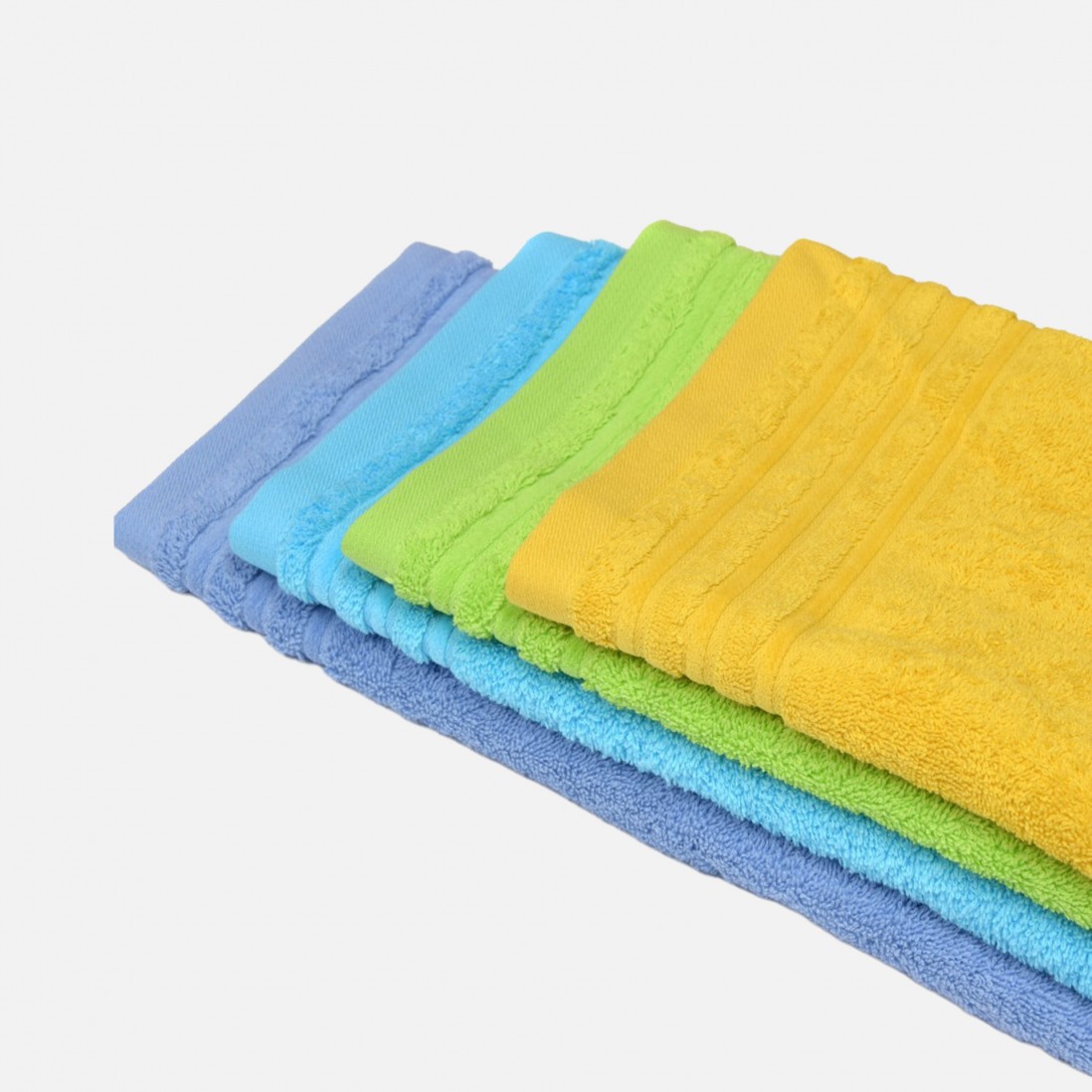 100% Cotton Chic Bidet Bath Towel Blue