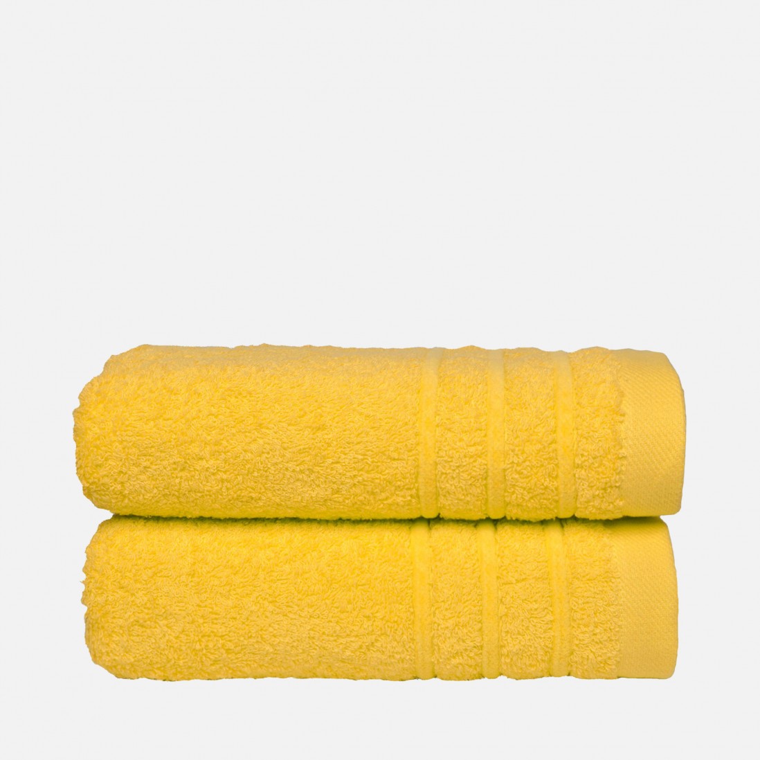 100% Cotton Chic Bidet Bath Towel Yellow
