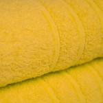 100% Cotton Chic Bidet Bath Towel Yellow