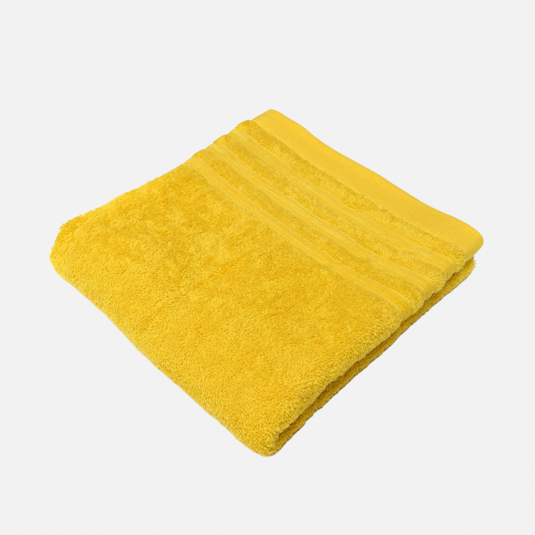 100% Cotton Chic Bidet Bath Towel Yellow