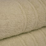 100% Cotton Chic Bidet Bath Towel Beige