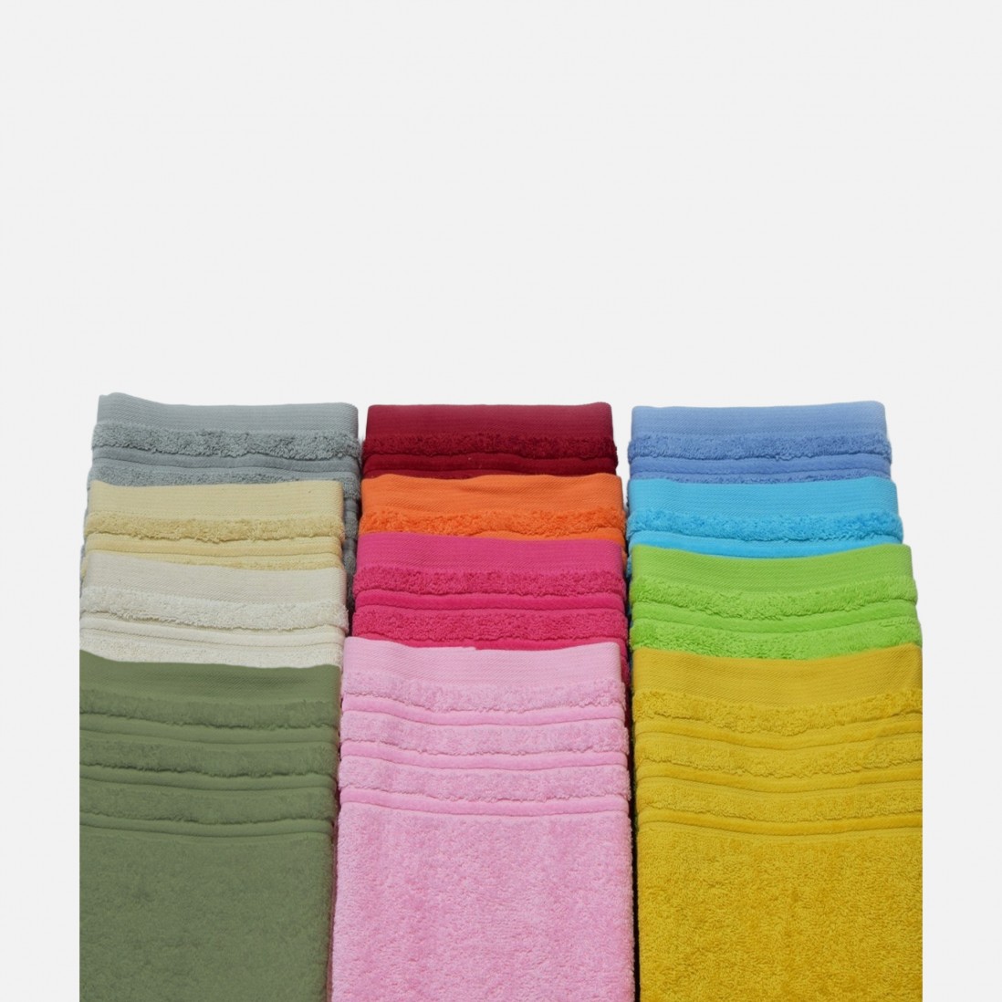 100% Cotton Chic Bidet Bath Towel Khaki
