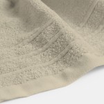 100% Cotton Chic Bidet Bath Towel Taupe