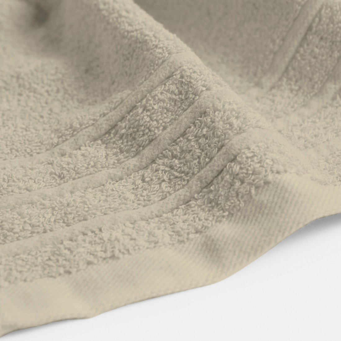 100% Cotton Chic Bidet Bath Towel Taupe