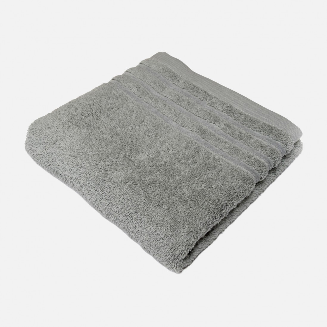 100% Cotton Chic Bidet Bath Towel Gray