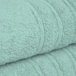 100% Cotton Chic Bidet Bath Towel Aqua